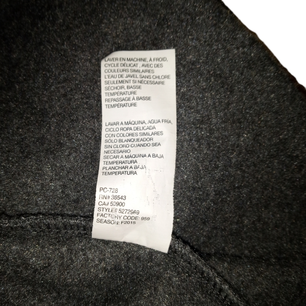 Unisex Fleece Jacket Bass Zip Lightweight Outdoor Aesthetic Color- Blocked L - Picture 12 of 12